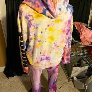 Puma tie dye hoodie